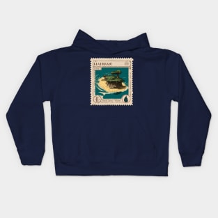 MTG - Island Stamp - Liairrani - Postage Stamp Series Kids Hoodie